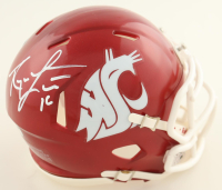 Ryan Leaf Signed Washington State Cougars Speed Mini Helmet (Schwartz) at PristineAuction.com
