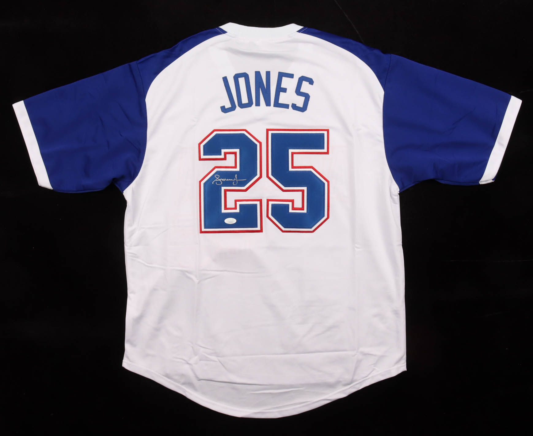 Andruw Jones Signed Jersey (JSA) at PristineAuction.com Andruw Jones Signed Jersey (JSA) at PristineAuction.com