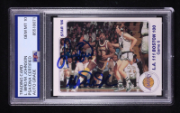 Larry Bird / Magic Johnson Signed 1986 Star Co. #7 (PSA | Autograph Graded PSA 10) at PristineAuction.com