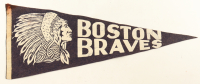 1945 Boston Braves Vintage Pennant at PristineAuction.com