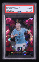 Erling Haaland 2022-23 Select English Premier League Pink Ice #61 (PSA 10) at PristineAuction.com