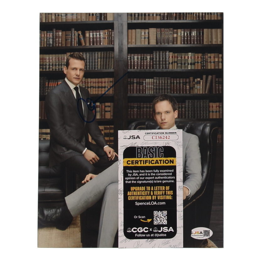 Gabriel Macht & Patrick J. Adams Signed "Suits" 8x10 Photo (JSA) at PristineAuction.com Gabriel Macht & Patrick J. Adams Signed "Suits" 8x10 Photo (JSA) at PristineAuction.com