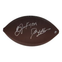 Bo Jackson & Deion Sanders Signed NFL Football (Jackson & Sanders) at PristineAuction.com
