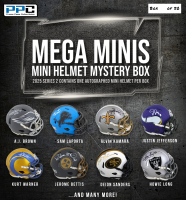 Press Pass Collectibles 2025 Mega Mini Helmet Mystery Box – Series 2 (Limited to 50) at PristineAuction.com