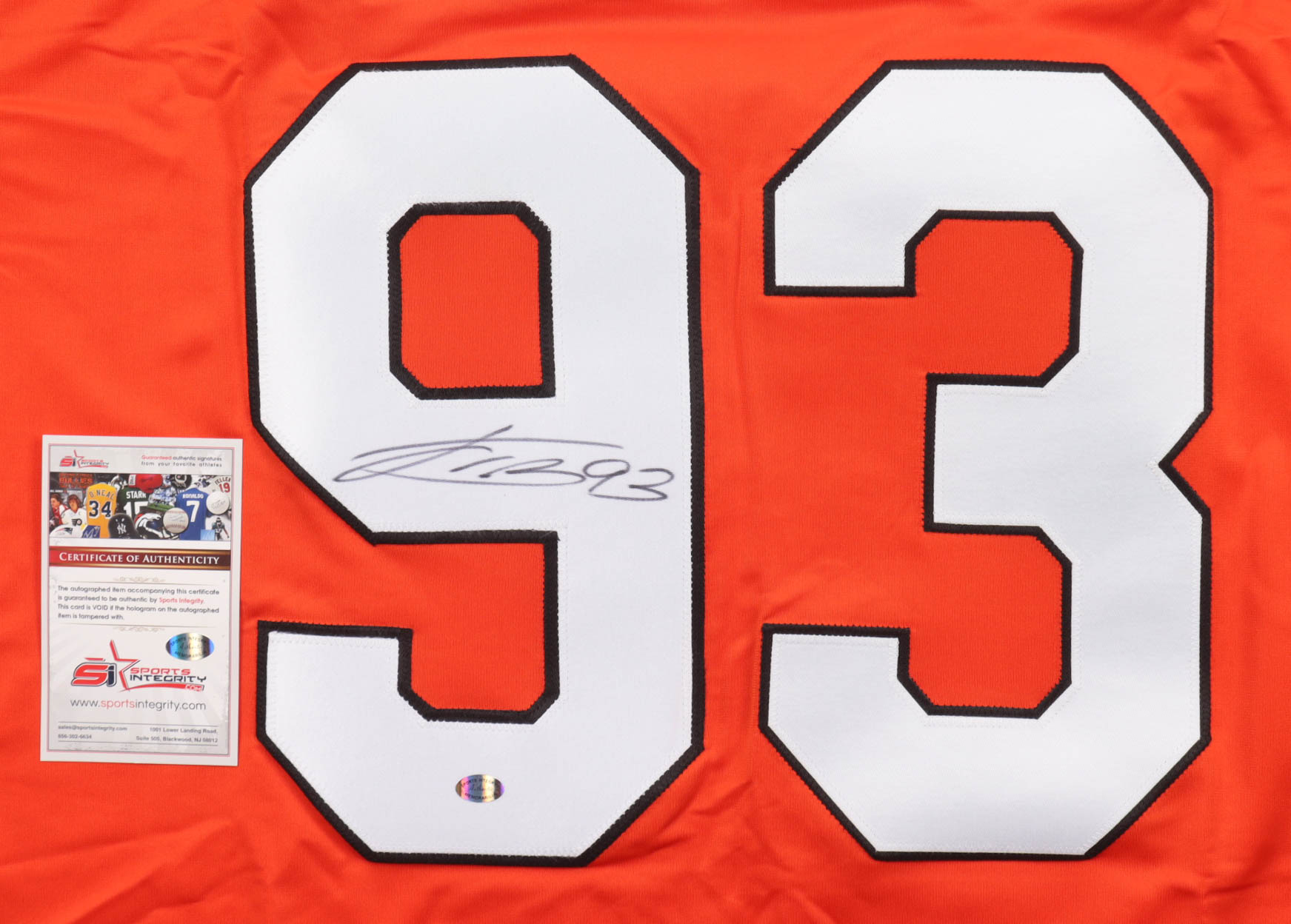 Jakub Voracek Signed Jersey (SI) at PristineAuction.com Jakub Voracek Signed Jersey (SI) at PristineAuction.com