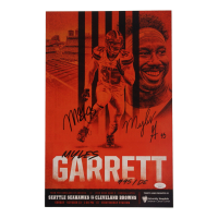 Myles Garrett Signed Browns 11x17 Program Poster (JSA) at PristineAuction.com
