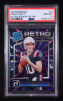 Drake Maye 2024 Donruss Rated Rookies Retro #16 RC (PSA 10) at PristineAuction.com