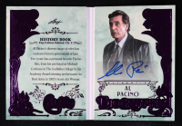 Al Pacino 2024 Leaf Autobiography History Book Pop Culture Edition Ch.1 Purple Foil Autographs #AAP1 #7/10 at PristineAuction.com