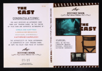 De Matteo / Bracco / Narducci / Imperioli 2024 Leaf The Cast History Book Pop Culture Edition Ch.1 Gold Foil Autographs #TC10 #9/25 at PristineAuction.com