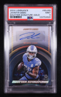Jahmyr Gibbs 2024 Panini Luminance Shutter Signatures Gold #6 #19/50 (PSA 9) at PristineAuction.com