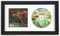 Taylor Swift Signed Custom Framed "The Life of a Showgirl" CD Insert Display with Disc (PSA) at PristineAuction.com