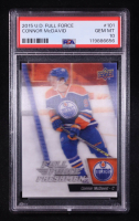 Connor McDavid 2015-16 Upper Deck Full Force #101 RC (PSA 10) at PristineAuction.com