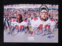 Ronde Barber / Mike Alstott 2022 Panini Team Tandems Autographs #1 at PristineAuction.com