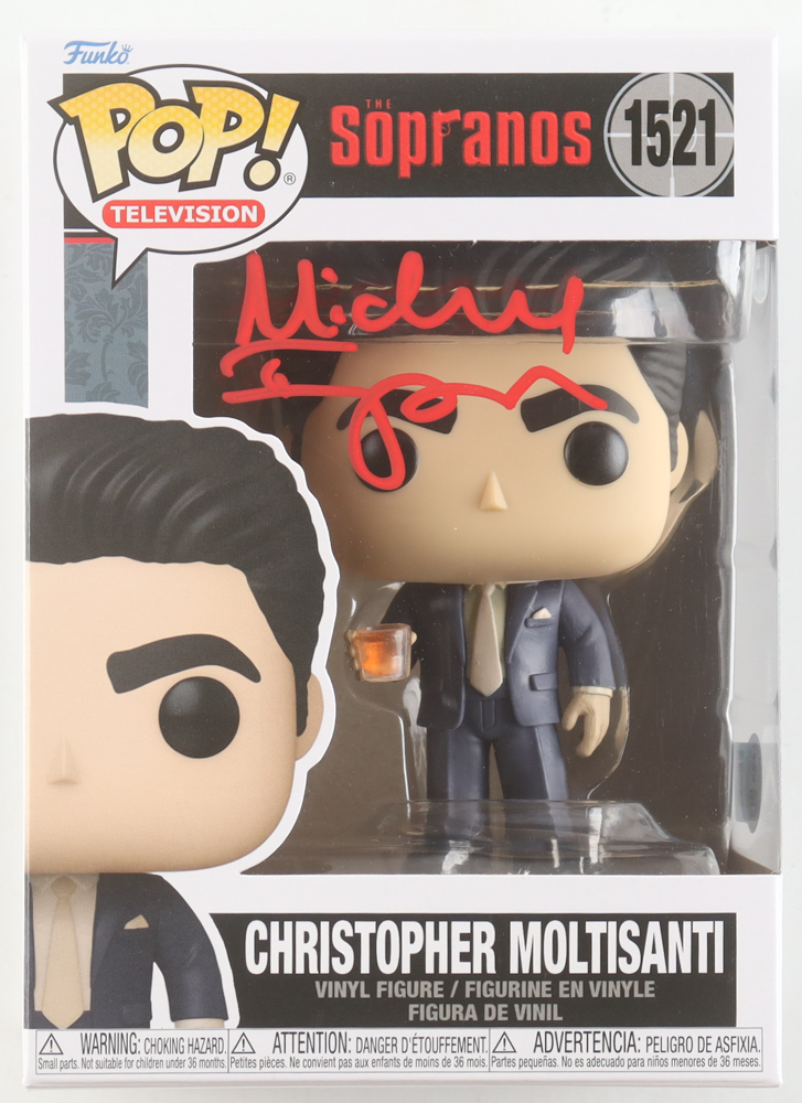 Michael Imperioli Signed "The Sopranos" #1521 Christopher Moltisanti Funko Pop! Vinyl Figure (Beckett) at PristineAuction.com Michael Imperioli Signed "The Sopranos" #1521 Christopher Moltisanti Funko Pop! Vinyl Figure (Beckett) at PristineAuction.com