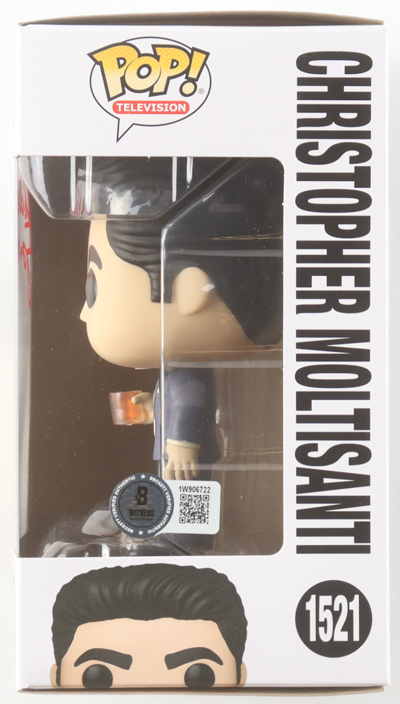 Michael Imperioli Signed "The Sopranos" #1521 Christopher Moltisanti Funko Pop! Vinyl Figure (Beckett) at PristineAuction.com Michael Imperioli Signed "The Sopranos" #1521 Christopher Moltisanti Funko Pop! Vinyl Figure (Beckett) at PristineAuction.com