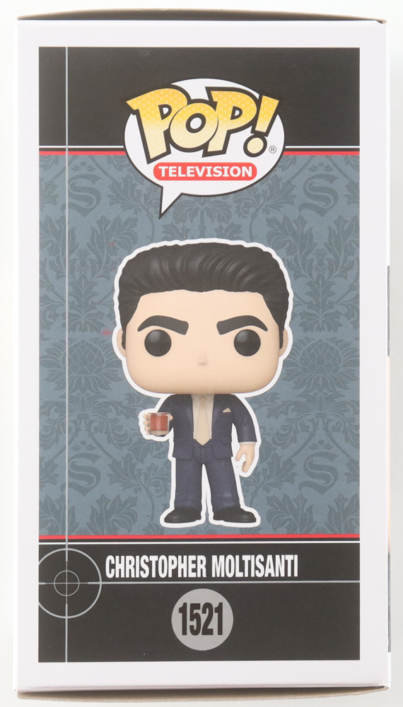Michael Imperioli Signed "The Sopranos" #1521 Christopher Moltisanti Funko Pop! Vinyl Figure (Beckett) at PristineAuction.com Michael Imperioli Signed "The Sopranos" #1521 Christopher Moltisanti Funko Pop! Vinyl Figure (Beckett) at PristineAuction.com