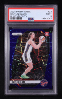 Caitlin Clark 2024 Panini Prizm WNBA Prizms Blue Velocity #22 RC (PSA 9) at PristineAuction.com