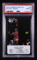 Michael Jordan 1988 Fournier Estrellas #22 (PSA 8) at PristineAuction.com