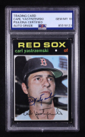 Carl Yastrzemski Signed 1971 Topps #530 (PSA | Autograph Graded PSA 10) at PristineAuction.com
