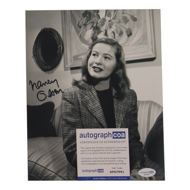 Nancy Olson Signed 8x10 Photo (ACOA) at PristineAuction.com Nancy Olson Signed 8x10 Photo (ACOA) at PristineAuction.com