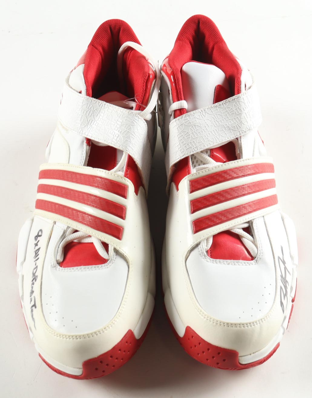 Bobby Jones Signed Pair of Adidas Piranha 3.0 Basketball Shoes Inscribed "8x All-Defensive Team" (Beckett) at PristineAuction.com Bobby Jones Signed Pair of Adidas Piranha 3.0 Basketball Shoes Inscribed "8x All-Defensive Team" (Beckett) at PristineAuction.com