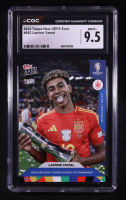 Lamine Yamal 2024 Topps Now UEFA Euro #62 RC (CGC 9.5) at PristineAuction.com