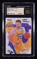 Luka Doncic 2024-25 Panini Instant #LDLAL (CGC 10 | Pristine Black Label) at PristineAuction.com