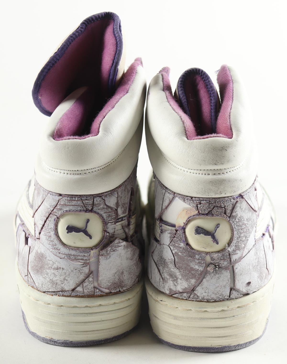 A. C. Green Signed Pair of Puma Slipstream Mid Basketball Shoes (Beckett) at PristineAuction.com A. C. Green Signed Pair of Puma Slipstream Mid Basketball Shoes (Beckett) at PristineAuction.com