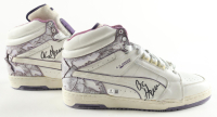 A. C. Green Signed Pair of Puma Slipstream Mid Basketball Shoes (Beckett) at PristineAuction.com