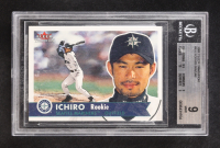 Ichiro Suzuki 2001 Fleer Tradition #452 RC (BGS 9) at PristineAuction.com