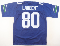 Steve Largent Signed Jersey Inscribed "HOF 95" (Schwartz) at PristineAuction.com