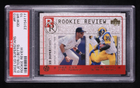 Derek Jeter / Jerome Bettis 2002-03 UD SuperStars Rookie Review #R10 (PSA 10) at PristineAuction.com