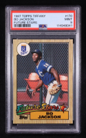 Bo Jackson 1987 Topps Tiffany #170 RC (PSA 9) at PristineAuction.com