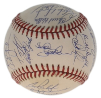 c. 1990 Mets ONL Baseball Signed by (29) with Darryl Strawberry, Doc Gooden, David Cone, Howard Johnson (SportsCards.com) at PristineAuction.com