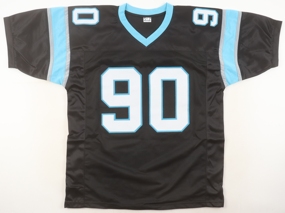 Julius Peppers Signed Jersey Inscribed "HOF 2024" (Schwartz) at PristineAuction.com Julius Peppers Signed Jersey Inscribed "HOF 2024" (Schwartz) at PristineAuction.com