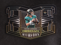 Trevor Lawrence 2022 Panini Obsidian Vitreous Electric Etch Orange #13 at PristineAuction.com