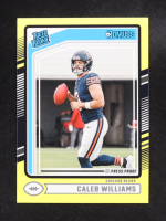 Caleb Williams 2024 Donruss Press Proof Yellow #327 RR RC at PristineAuction.com