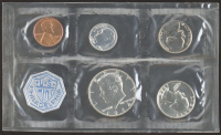1964 Uncirculated United States Mint Souvenir (5) Coin Set at PristineAuction.com