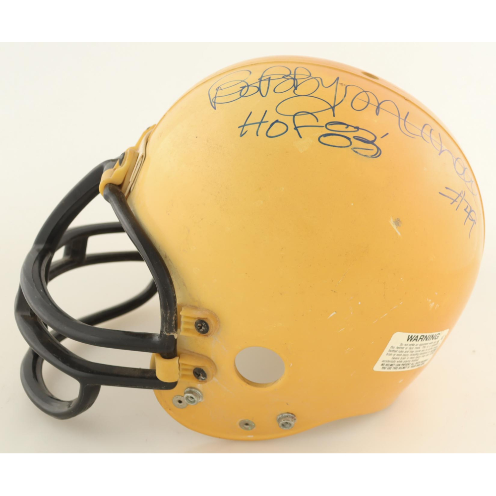 Bobby Mitchell Signed Youth-Size Authentic On-Field Helmet Inscribed "HOF 83" (Beckett) at PristineAuction.com
