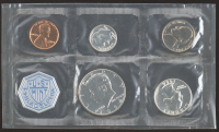 1964 Uncirculated United States Mint Souvenir (5) Coin Set at PristineAuction.com