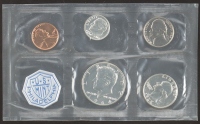 1964 Uncirculated United States Mint Souvenir (5) Coin Set at PristineAuction.com