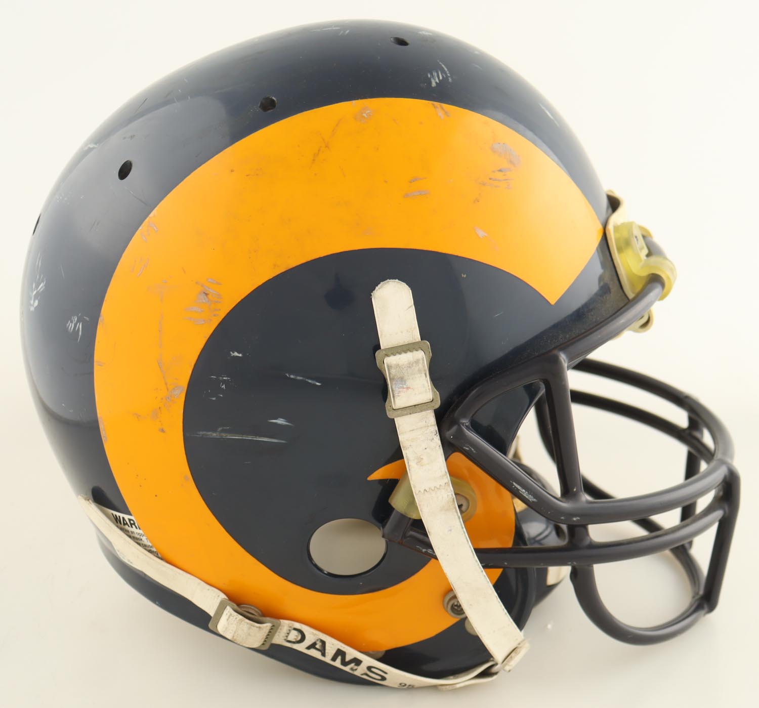 Jerome Bettis Signed Rams Full-Size Authentic On-Field Helmet (Beckett) at PristineAuction.com Jerome Bettis Signed Rams Full-Size Authentic On-Field Helmet (Beckett) at PristineAuction.com