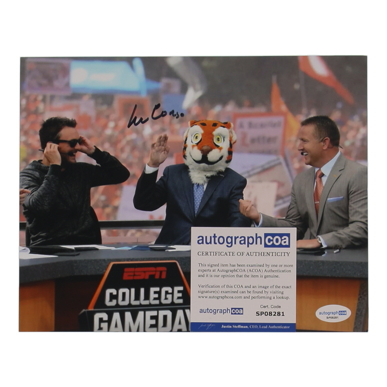 Lee Corso Signed 8x10 Photo (ACOA) at PristineAuction.com Lee Corso Signed 8x10 Photo (ACOA) at PristineAuction.com