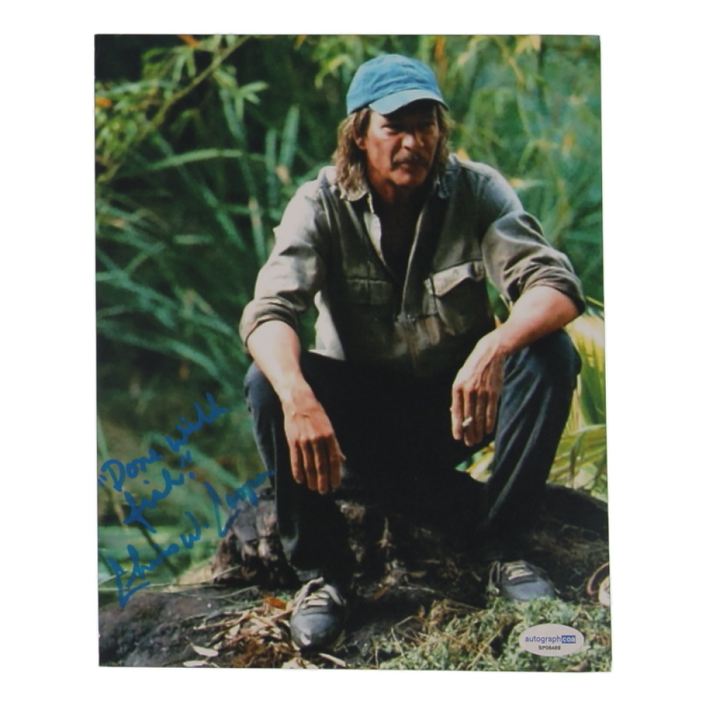 Chris Cooper Signed "Adaptation" 8x10 Photo Inscribed "Done With Fish" (ACOA) at PristineAuction.com