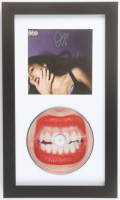 Olivia Rodrigo Signed Custom Framed "Guts" CD Album Insert Display with Disc (JSA) at PristineAuction.com