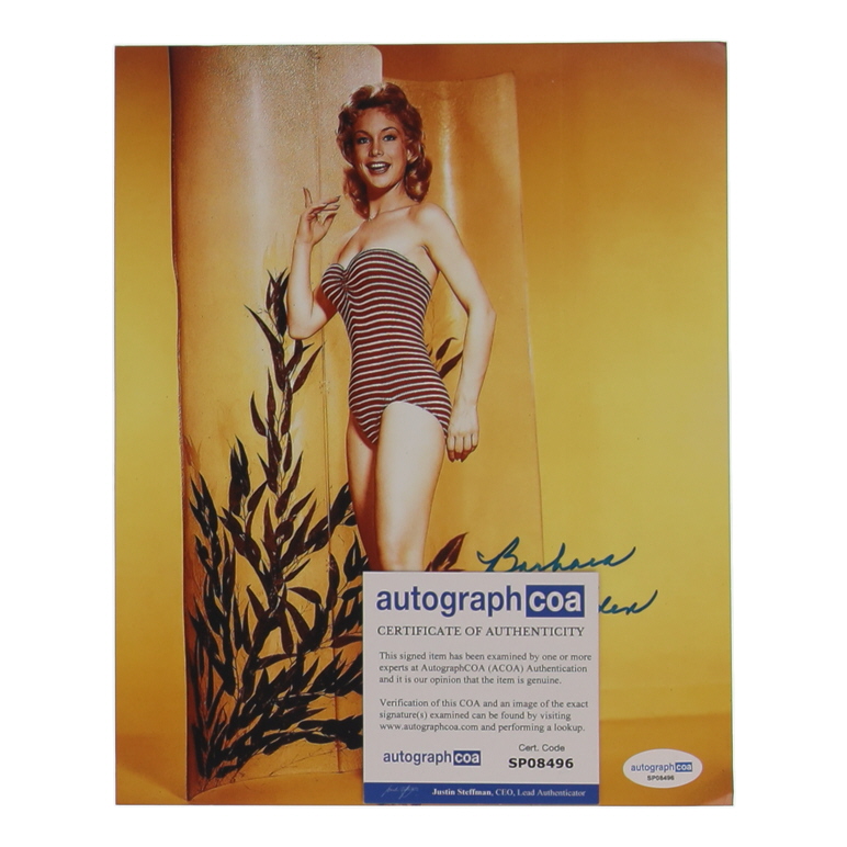 Barbara Eden Signed 8x10 Photo (ACOA) at PristineAuction.com Barbara Eden Signed 8x10 Photo (ACOA) at PristineAuction.com
