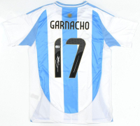 Alejandro Garnacho Signed Argentina National Team Adidas Authentic Jersey (Beckett) at PristineAuction.com