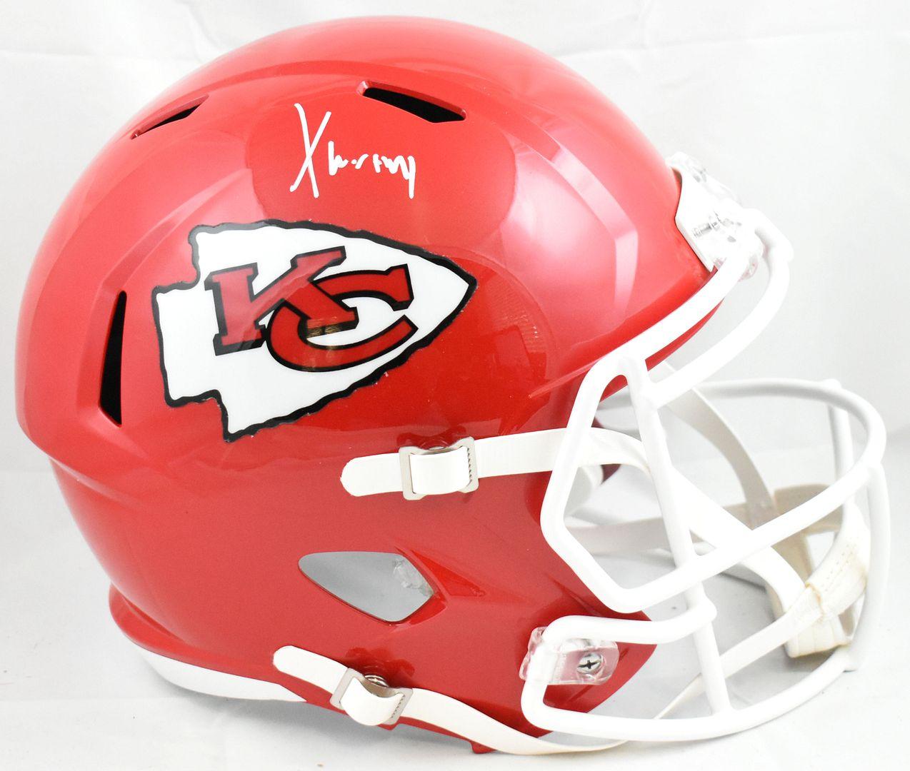 Xavier Worthy Signed Chiefs Full-Size Speed Helmet (Fanatics) at PristineAuction.com Xavier Worthy Signed Chiefs Full-Size Speed Helmet (Fanatics) at PristineAuction.com