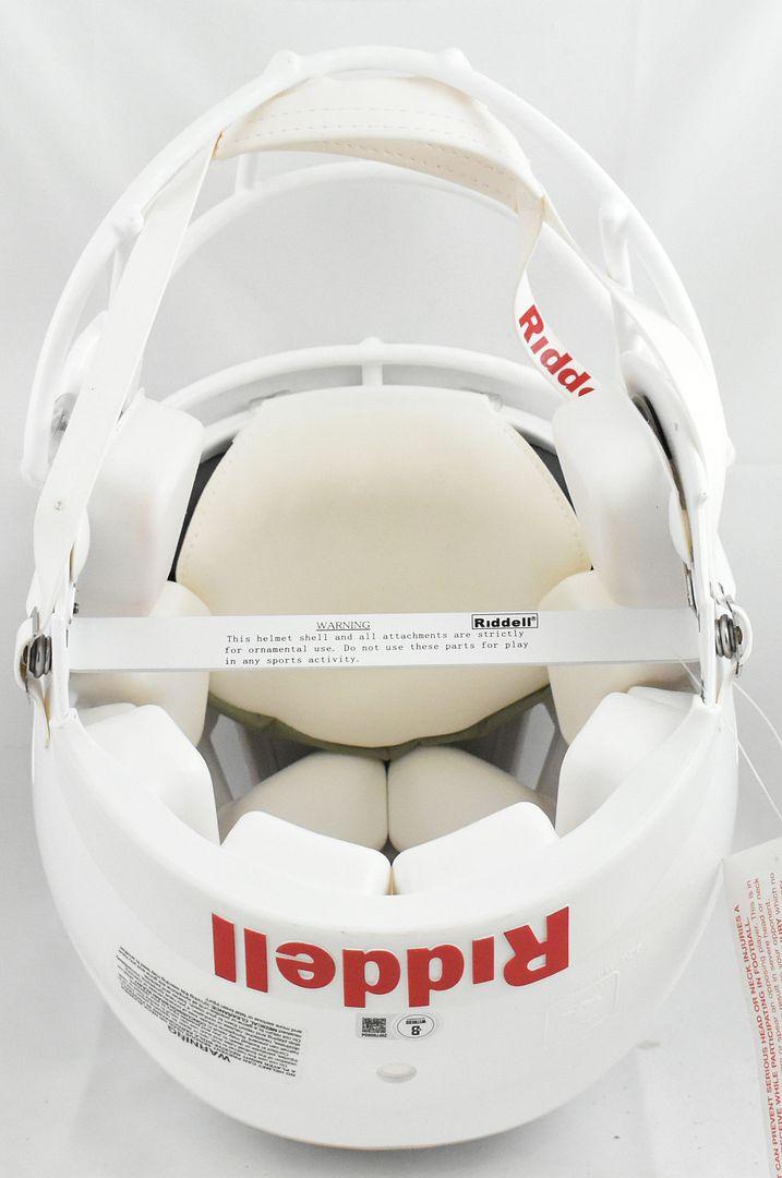 Texas Longhorns Legends Full-Size Authentic On-Field Speed Helmet Signed By (4) with Vince Young, Earl Campbell, Ricky Williams & Colt McCoy (Beckett) at PristineAuction.com Texas Longhorns Legends Full-Size Authentic On-Field Speed Helmet Signed By (4) with Vince Young, Earl Campbell, Ricky Williams & Colt McCoy (Beckett) at PristineAuction.com