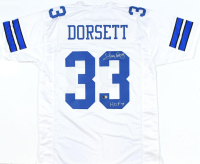 Tony Dorsett Signed Jersey Inscribed "HOF 94" (Beckett) at PristineAuction.com